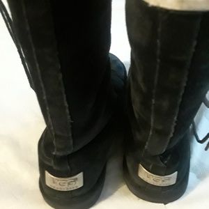 UGG black mid-calf boots